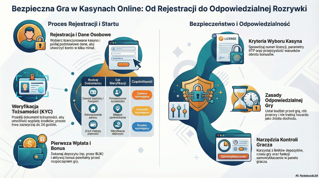 Bezpieczna gra w kasynach online
