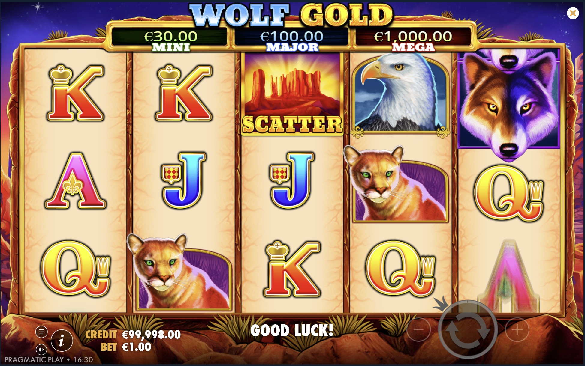 Wolf Gold Rozgrywka